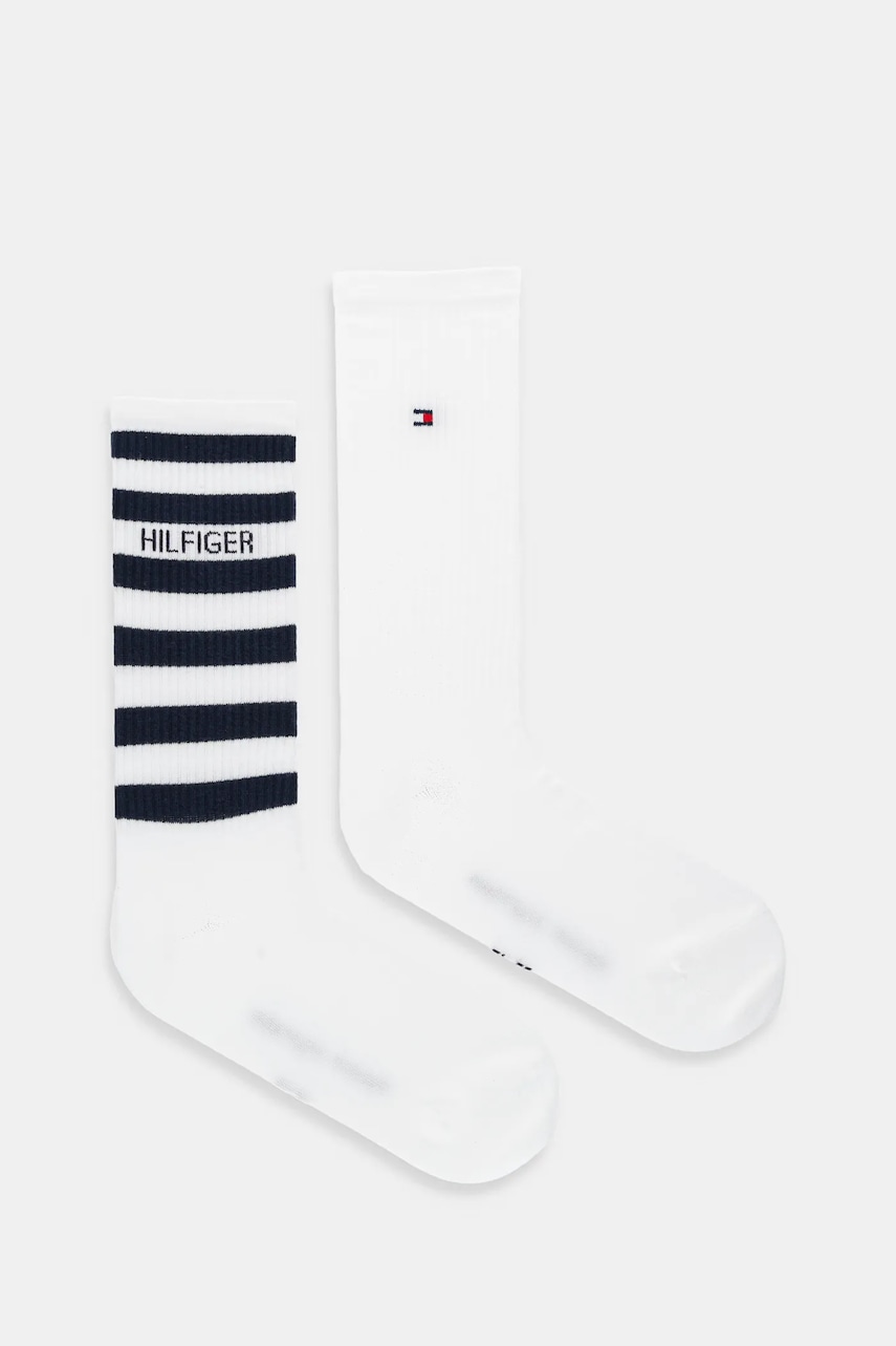 Levně Ponožky Tommy Hilfiger 2-pack bílá barva, 701236735