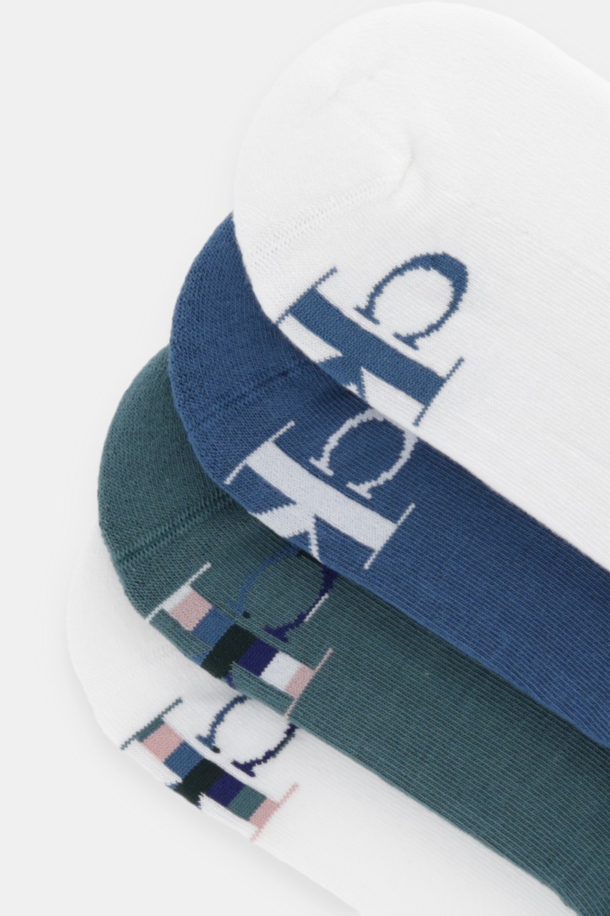 Κάλτσες Calvin Klein Jeans 4-pack χρώμα: άσπρο, 701238237 φωτογραφία