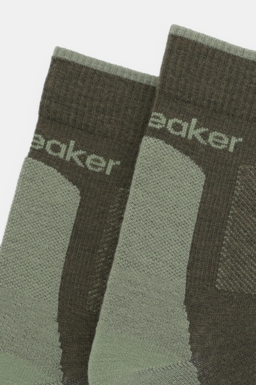 Носки с добавлением шерсти Icebreaker Merino Hike+ Medium цвет зелёный IB0A578M0DZ1