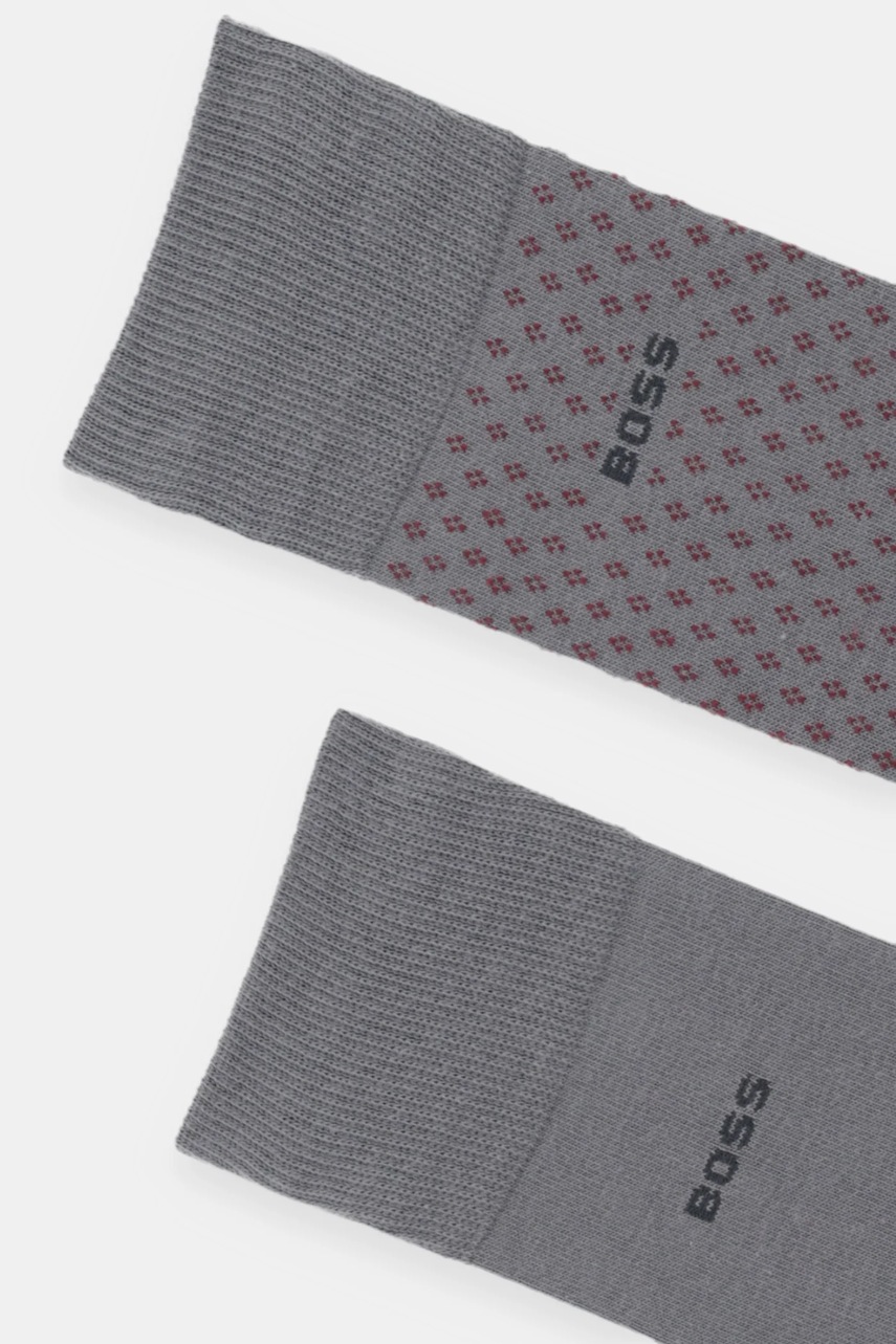 Носки BOSS 2 шт цвет серый 50547832