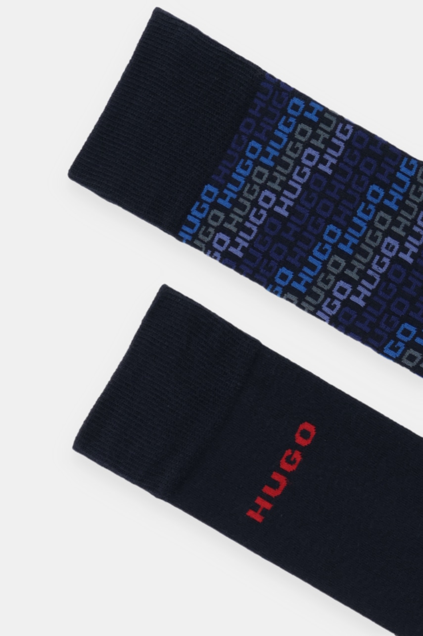 Носки HUGO 2 шт цвет синий 50546706 Носки HUGO 2 шт цвет синий 50546706