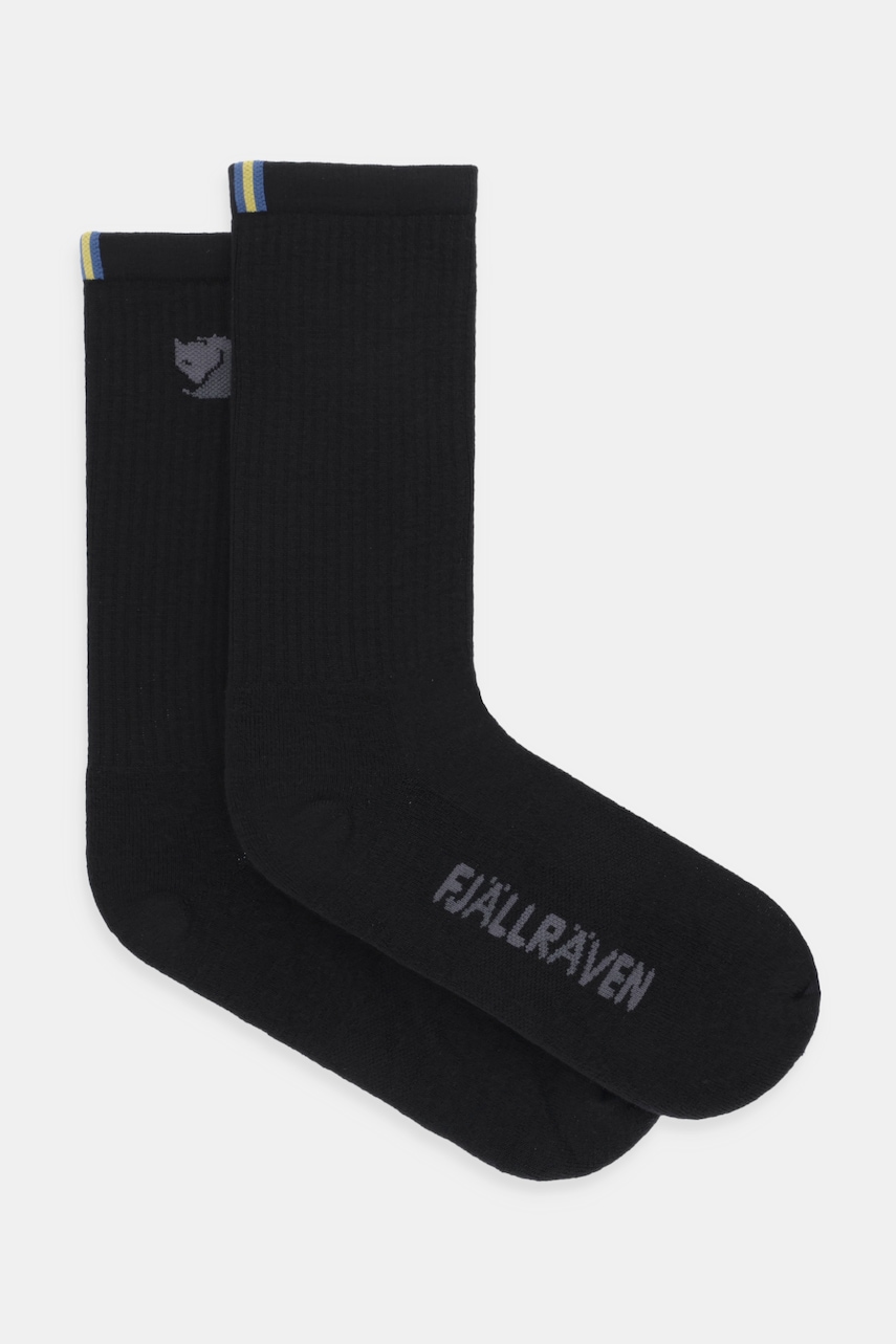 Fjallraven șosete Fjällräven Wool culoarea negru, F13100211-550