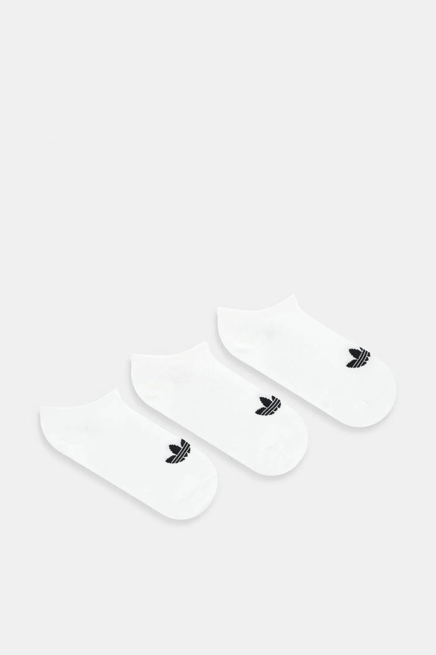 Levně Ponožky adidas Originals 3-pack bílá barva, JV7398