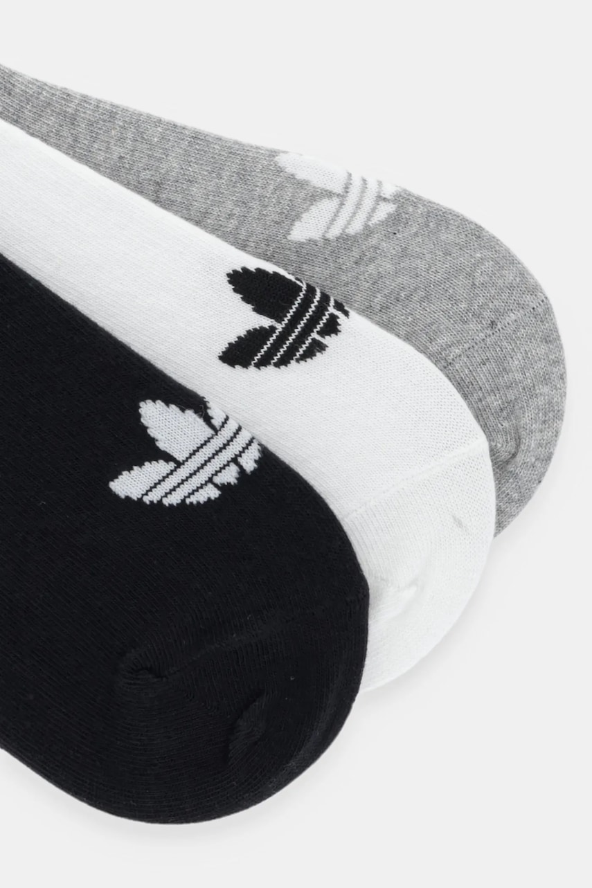 Носки adidas Originals 3 шт цвет белый JV7400 Носки adidas Originals 3 шт цвет белый JV7400