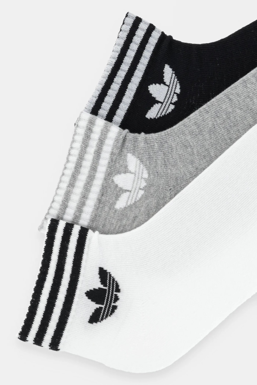 Носки adidas Originals 3-Stripes 3 шт цвет белый JV7437
