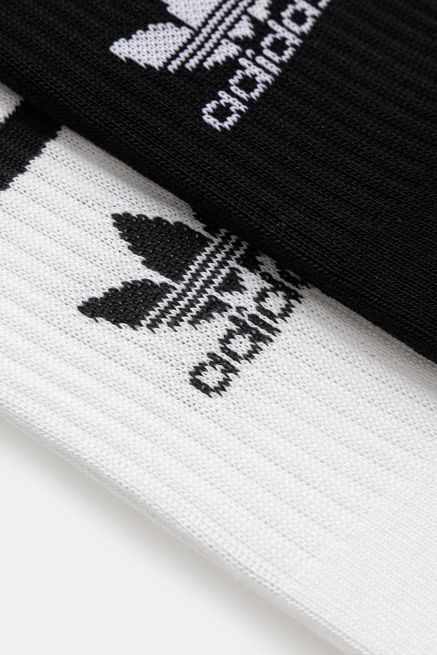 Носки adidas Originals 3-Stripes 10 шт цвет белый JY0231 Носки adidas Originals 3-Stripes 10 шт цвет белый JY0231