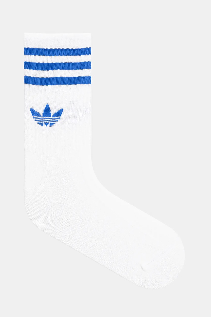 Носки adidas Originals 3-Stripes 3 шт цвет белый JZ4942