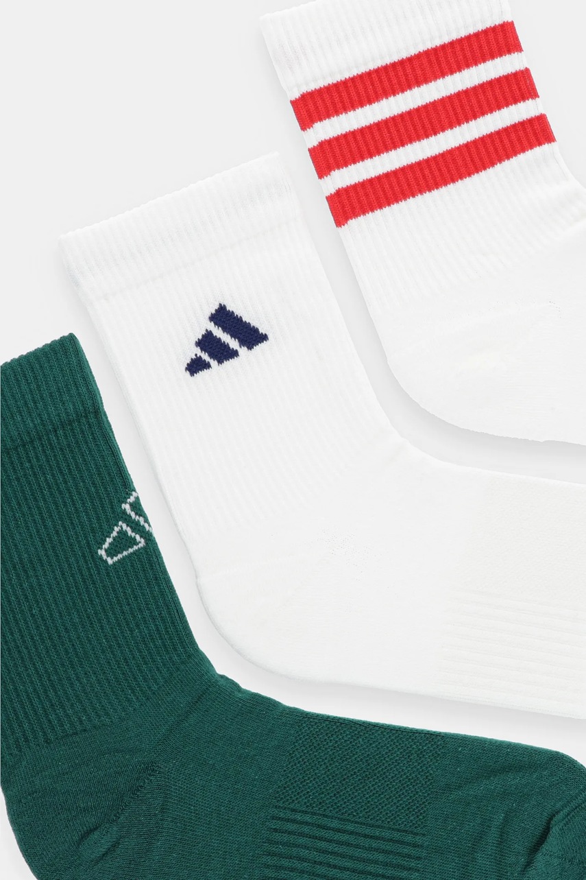 Носки adidas 3 шт цвет белый JW3643