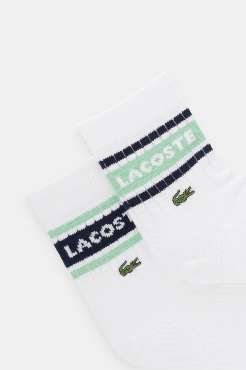 Носки Lacoste 2 шт цвет белый RA9304