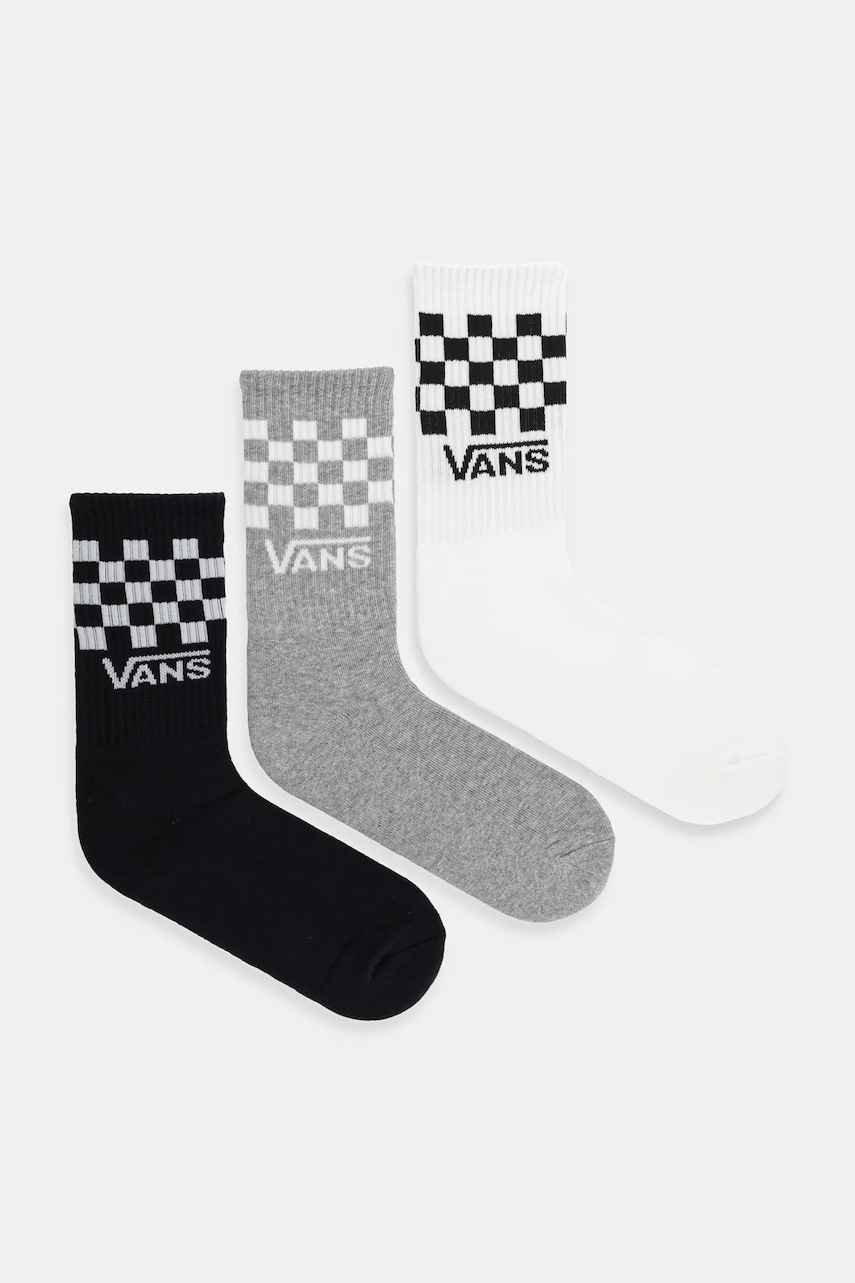 Vans șosete 3-pack culoarea negru, VN000QBUY281