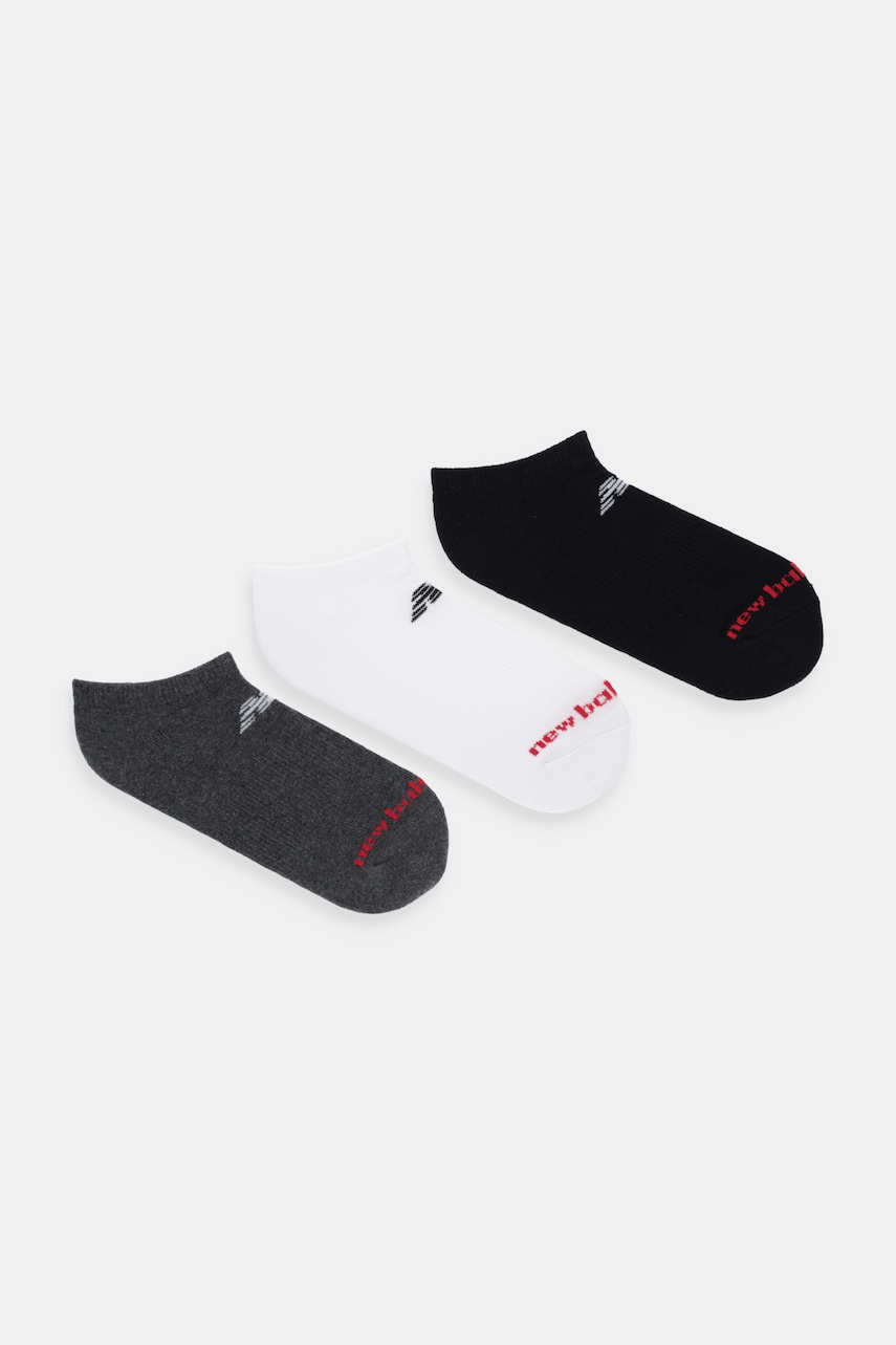 New Balance șosete 3-pack culoarea alb, LAS51453WM