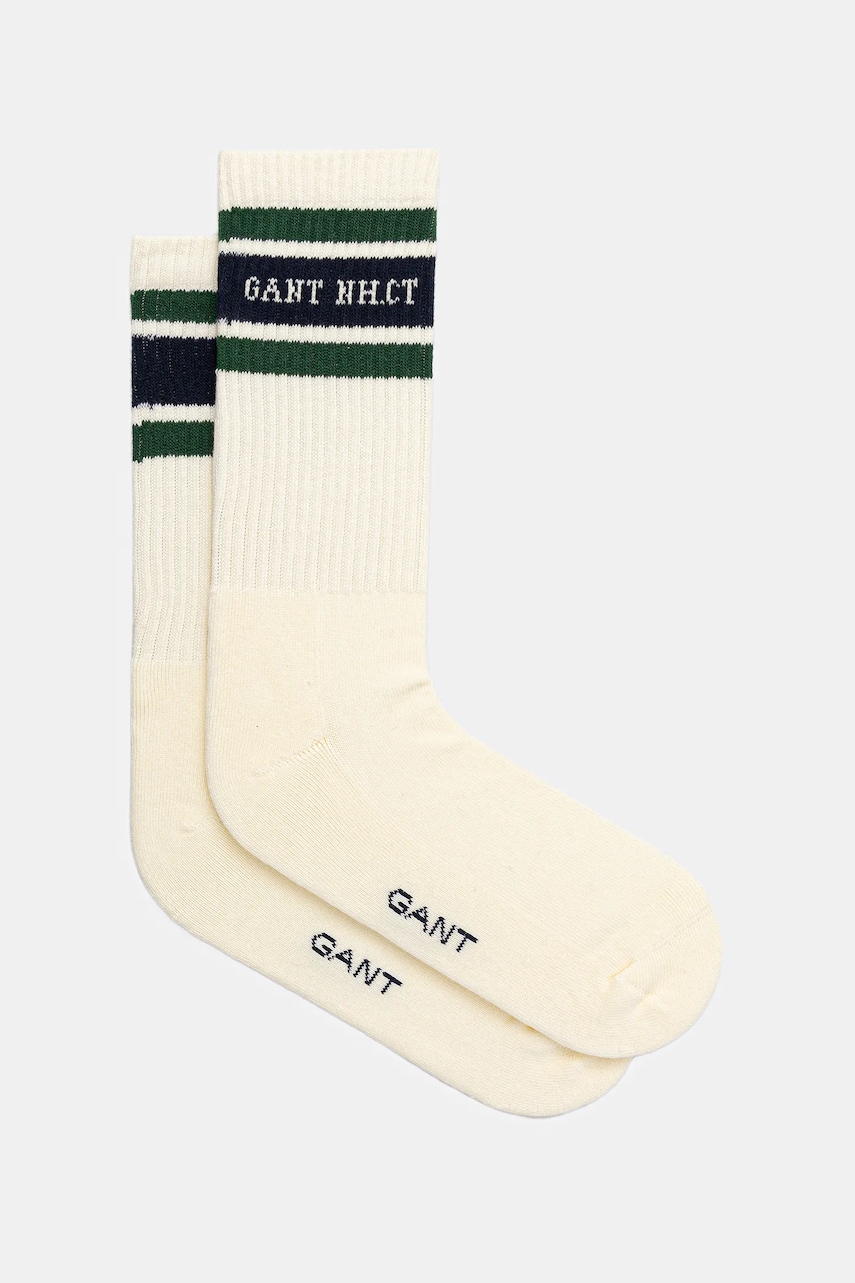Gant șosete culoarea bej, 9960355