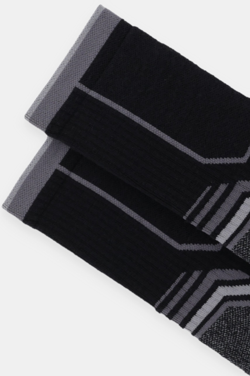 Носки с шерстью Jack Wolfskin TREK MERINO цвет чёрный A63861