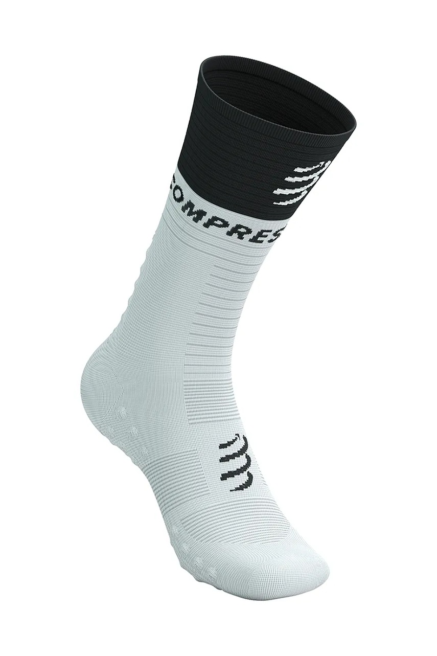 Κάλτσες Compressport Mid Compression v2.0 χρώμα: άσπρο, SQTU354 φωτογραφία