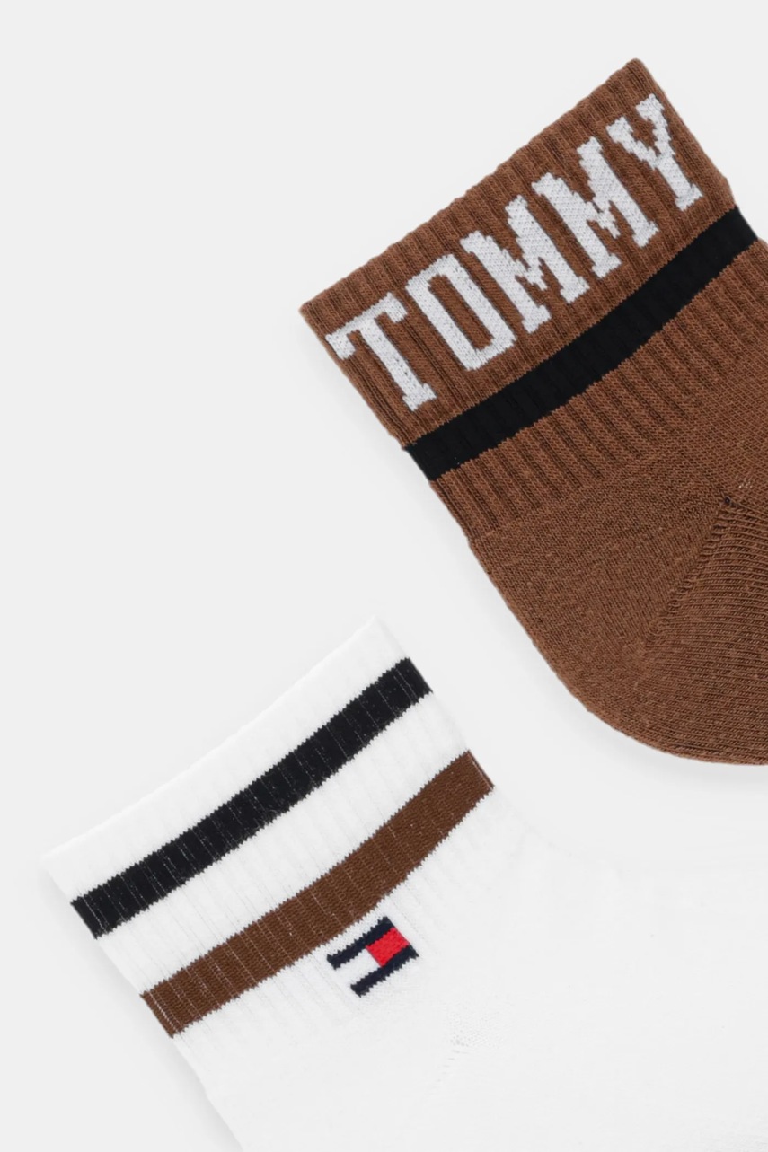 Носки Tommy Jeans 2 шт цвет коричневый 701236467
