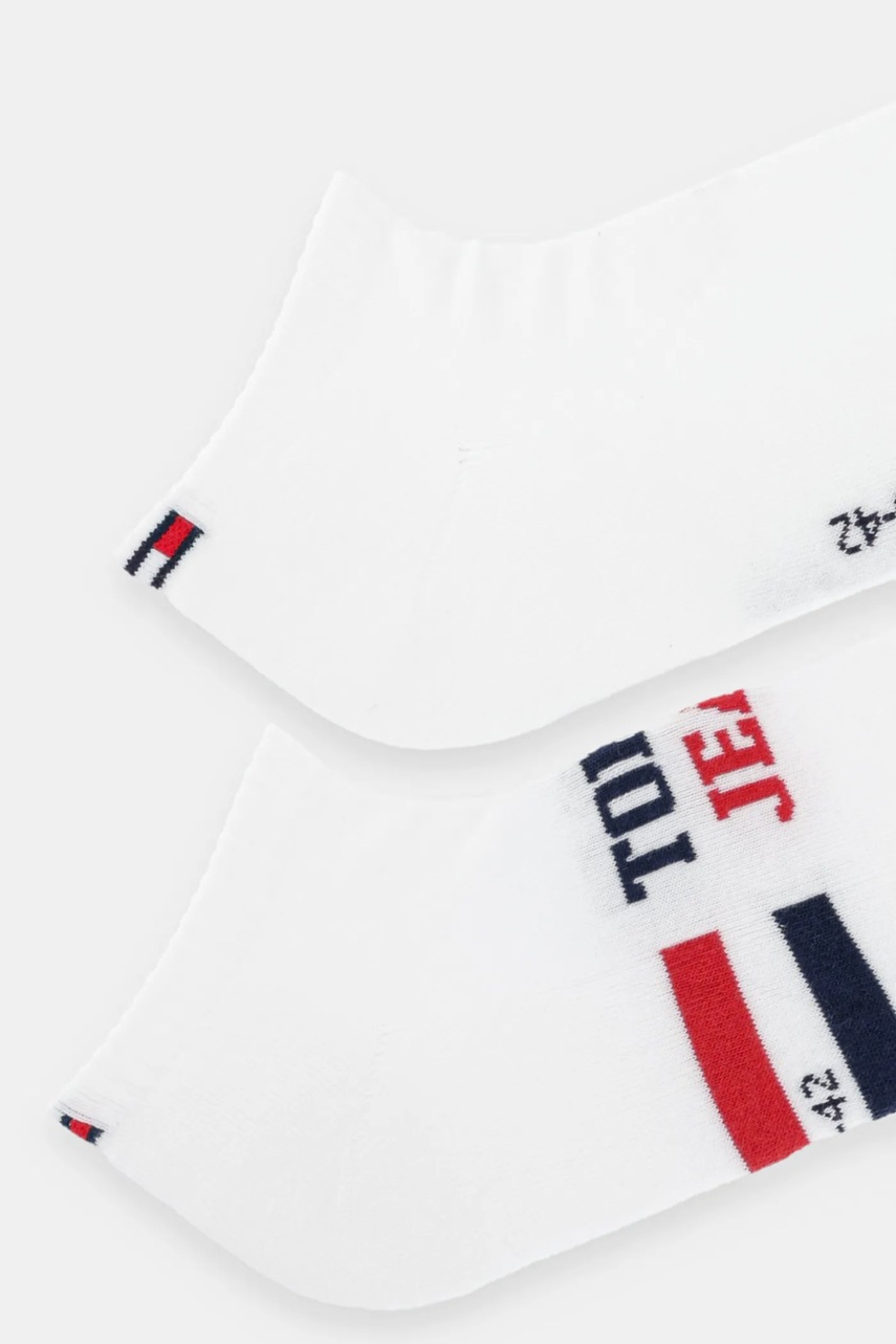 Короткие носки Tommy Jeans 2 шт цвет белый 701236736