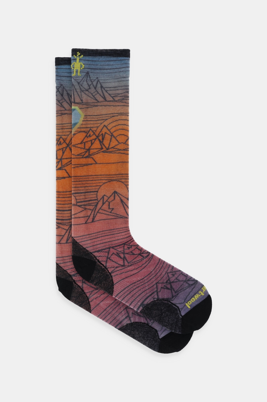 Smartwool șosete cu lână culoarea portocaliu, SW002896