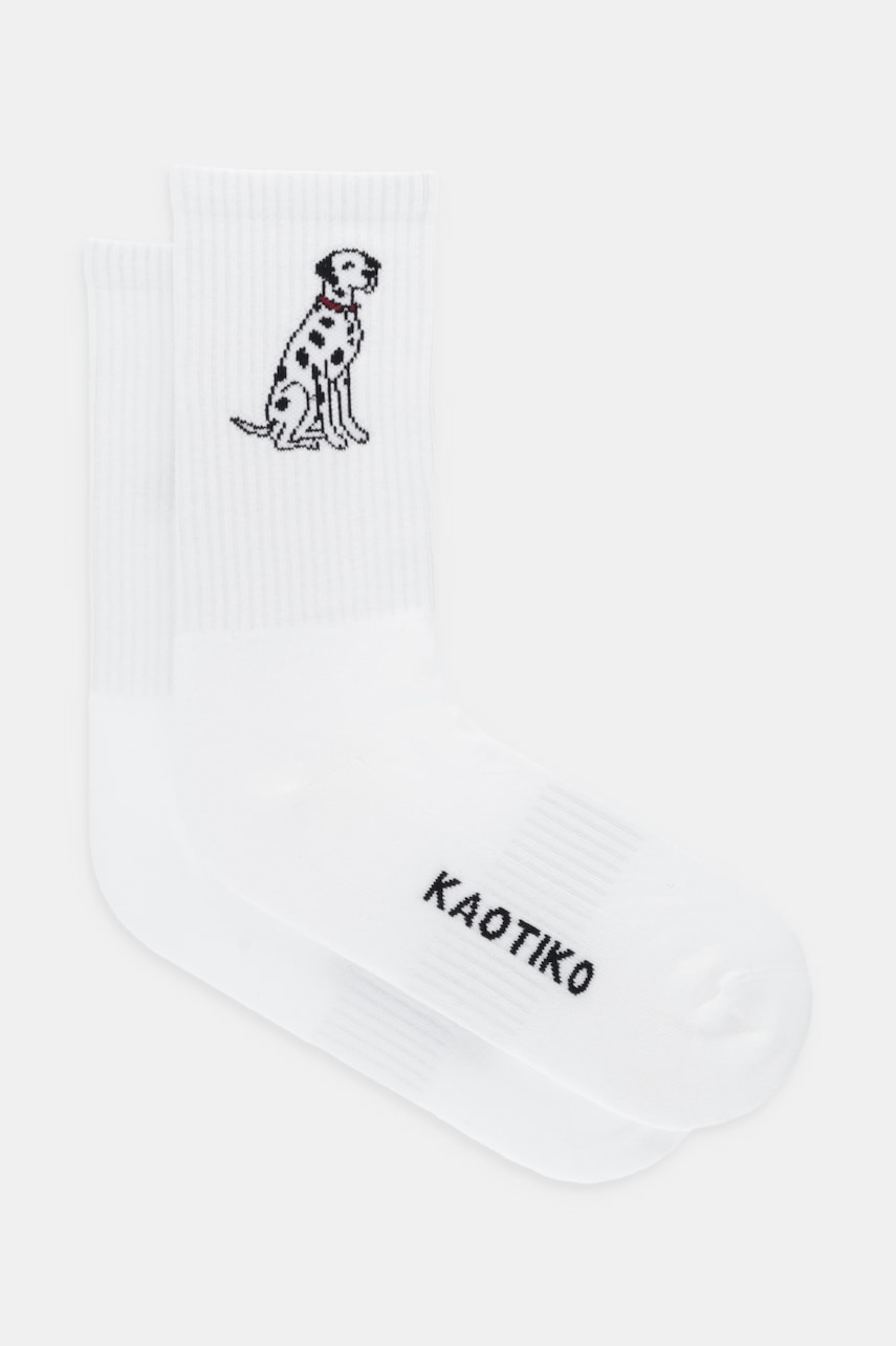 Kaotiko șosete culoarea alb, AR011-01-1930
