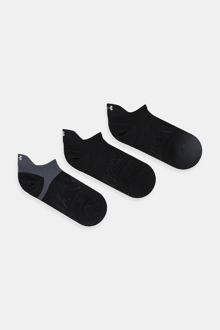 Under Armour șosete 3-pack culoarea negru, 1386237