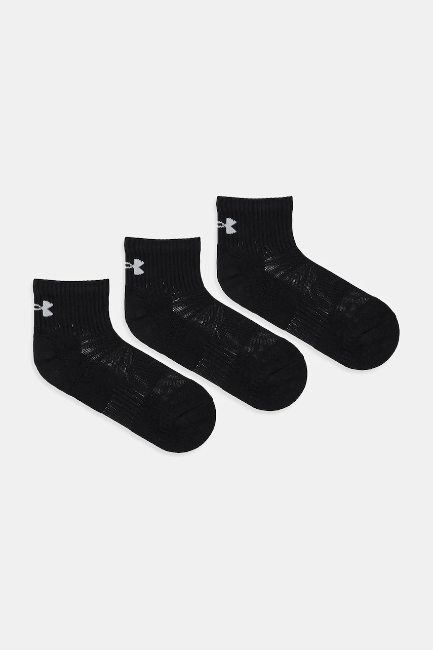 Under Armour șosete 3-pack culoarea negru, 1386372