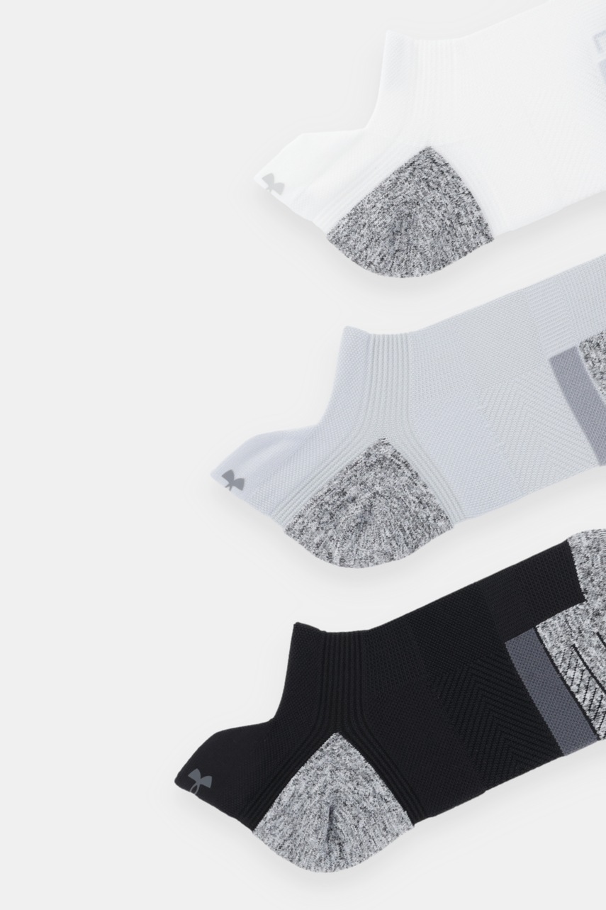 Κάλτσες Under Armour 3-pack χρώμα: μαύρο, 1387046 φωτογραφία