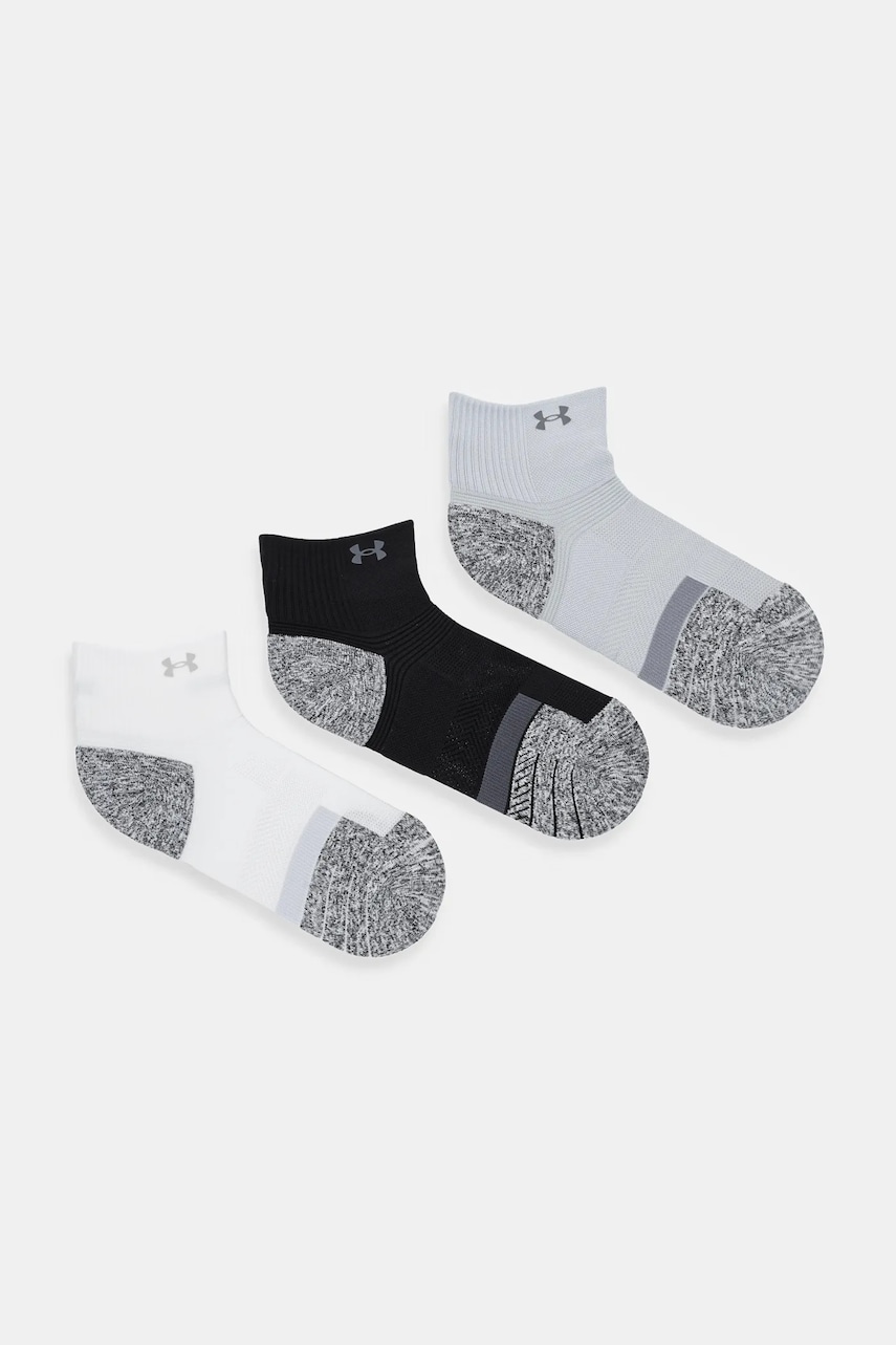 Levně Ponožky Under Armour 3-pack černá barva, 1387047