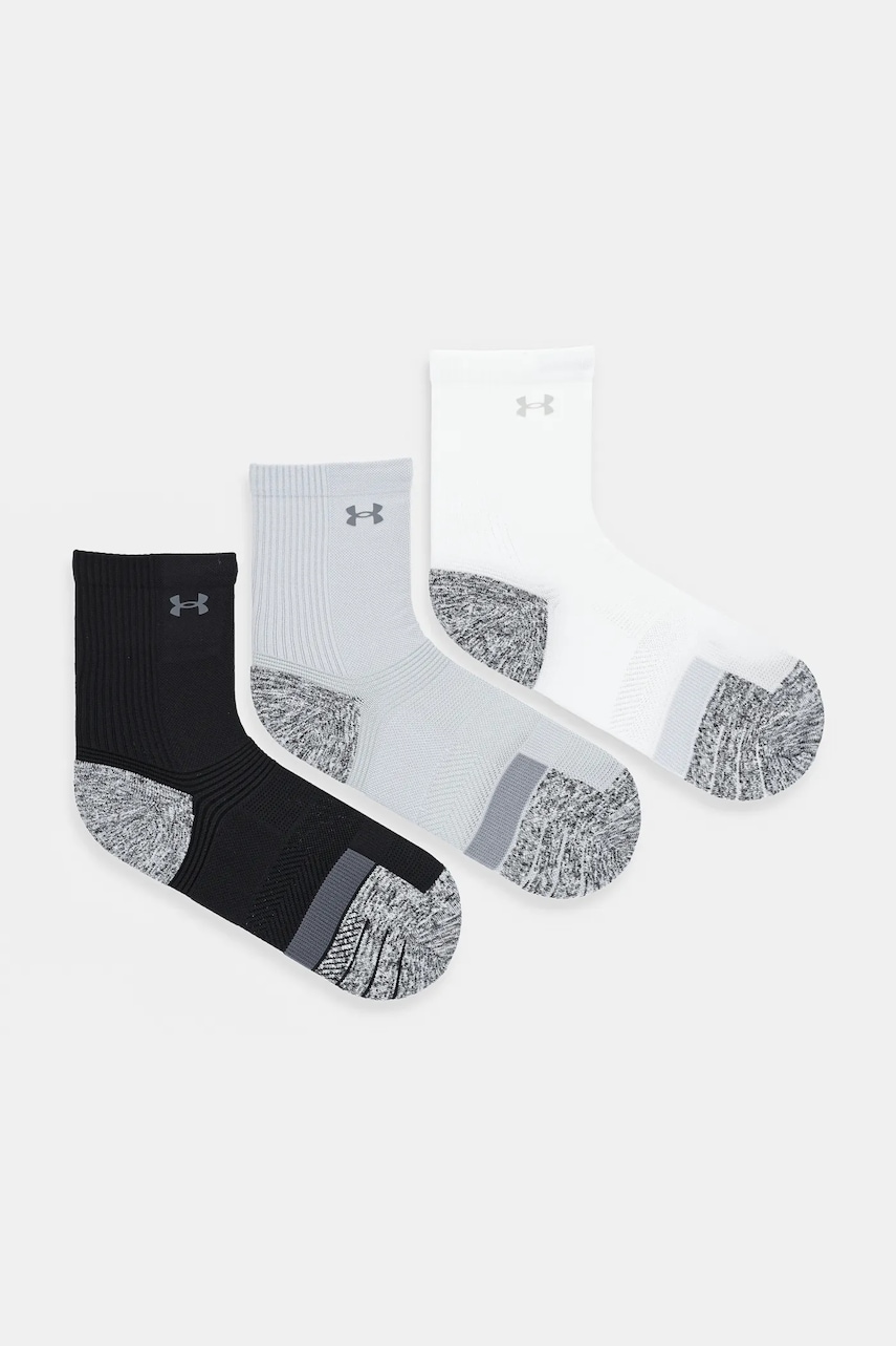 Under Armour șosete 3-pack culoarea negru, 1387048