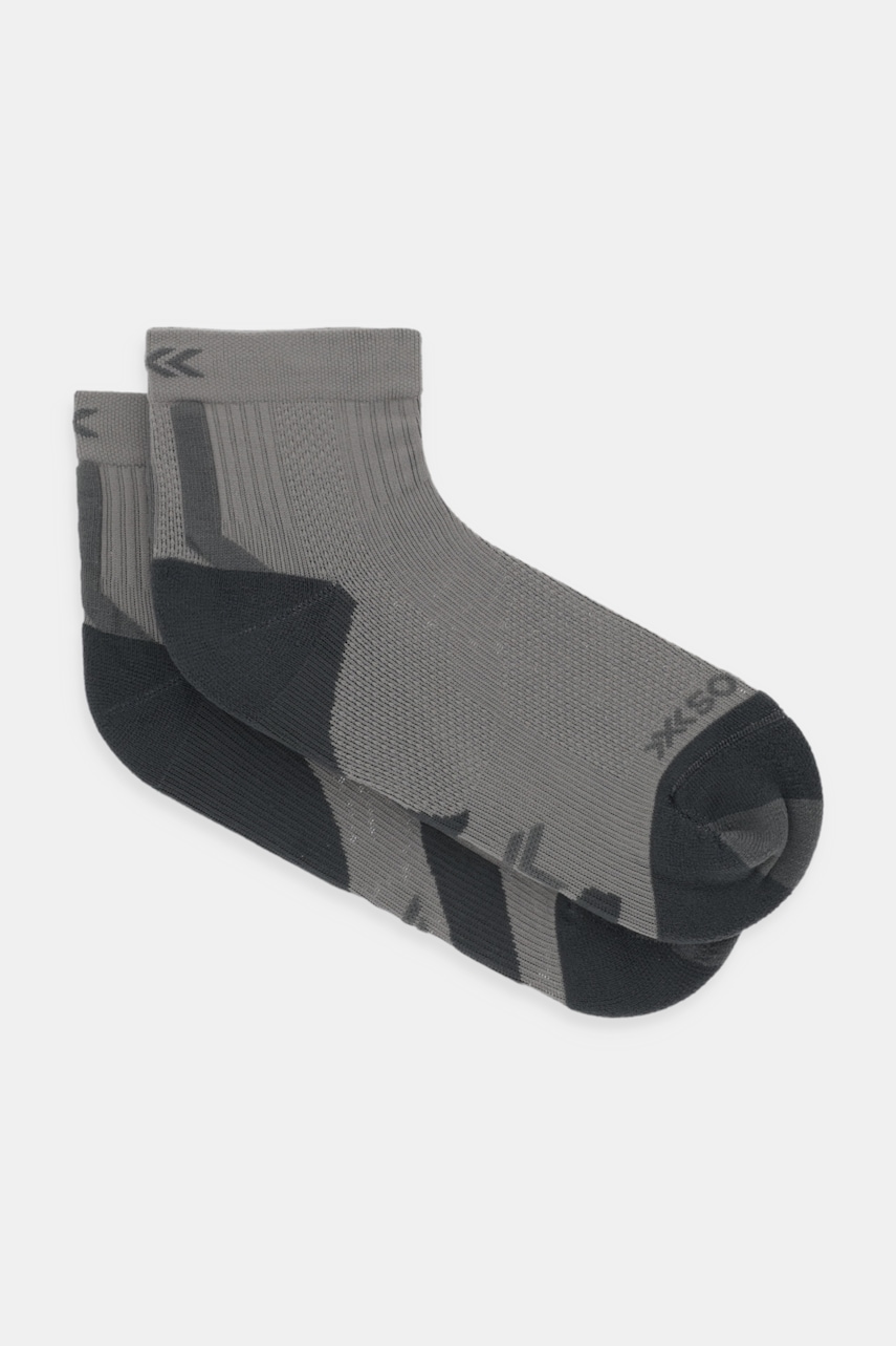 X-Socks șosete RUN DISCOVER ANKLE culoarea maro, R7DIS24M
