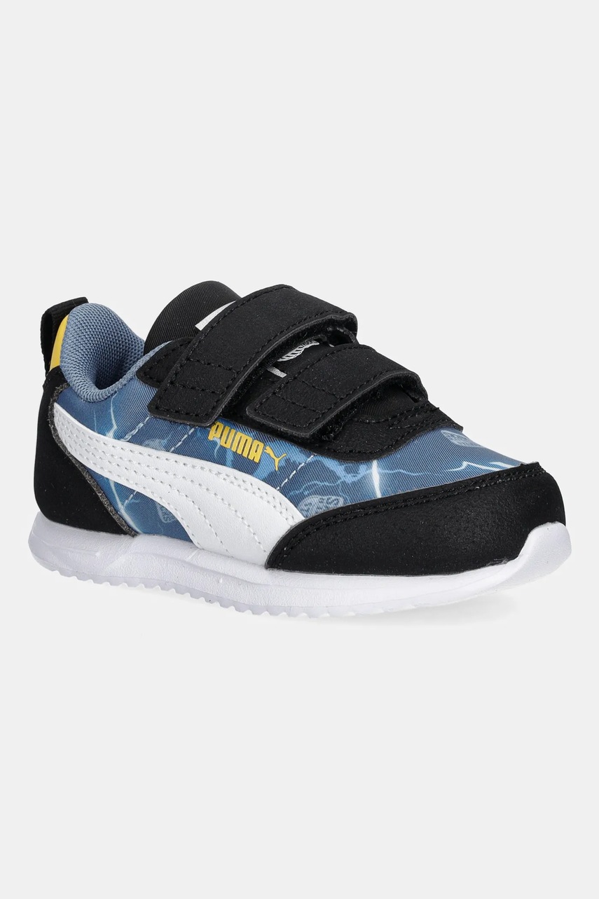Levně Dětské tenisky Puma Puma R78 Lightwind Hot Wheels 2 V Inf černá barva, 403411