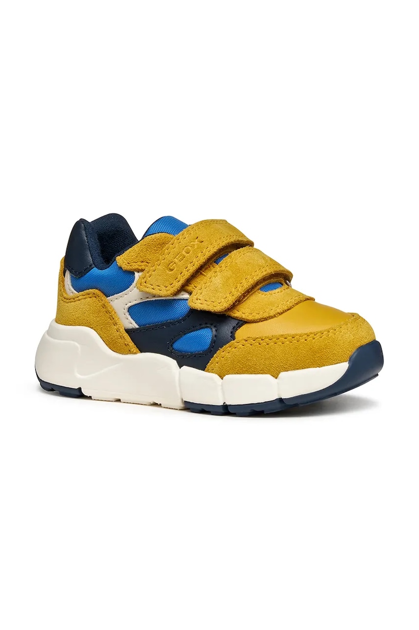 Geox sneakers pentru copii FLEXYPER culoarea galben, B566GE.022BC