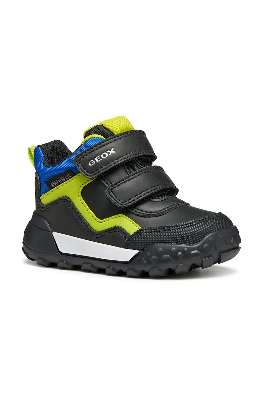 Geox cizme de iarnă pentru copii TREKKYUP culoarea negru, B566LB.0MEFU