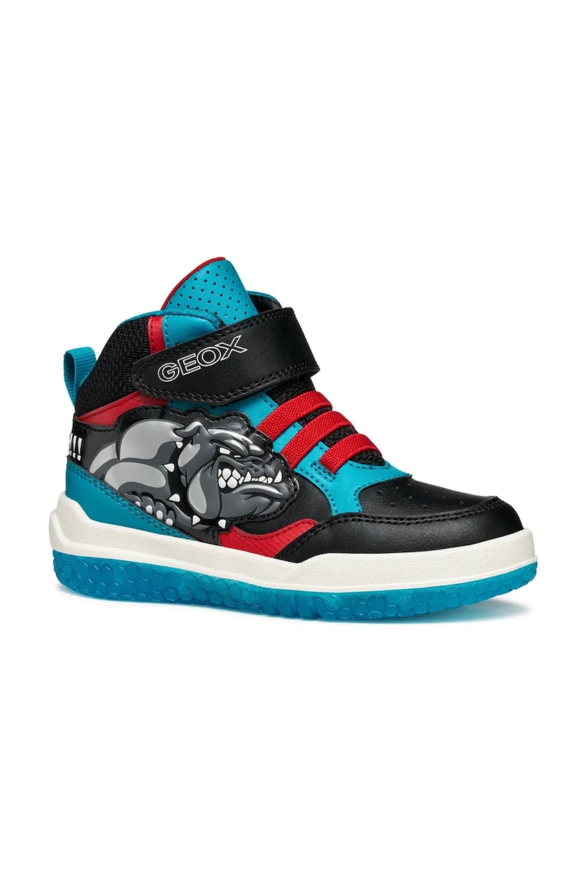 Geox sneakers pentru copii BUZZERLIGHT culoarea turcoaz, J56MCA.054CE