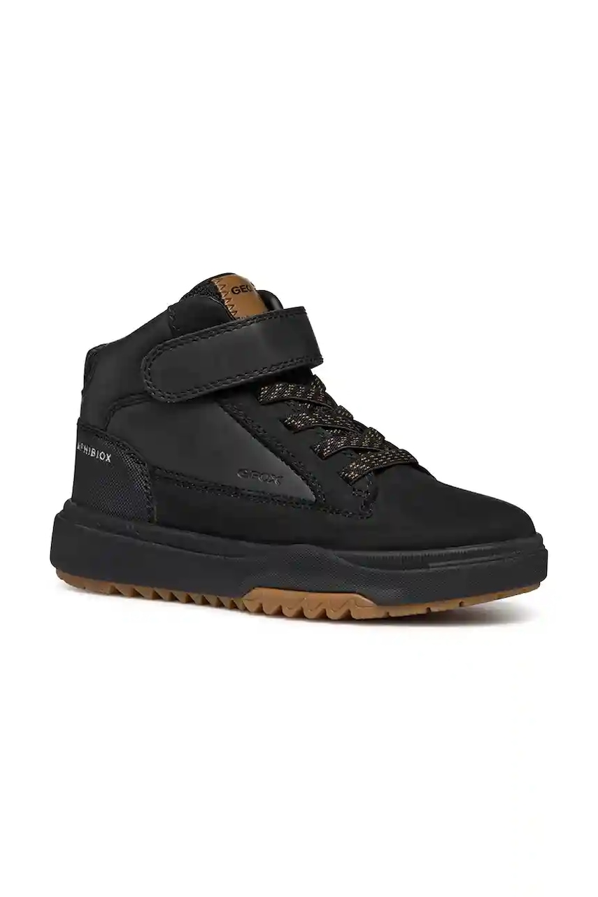 Geox sneakers pentru copii BUNSHEE culoarea negru, J16FMA.0ME32