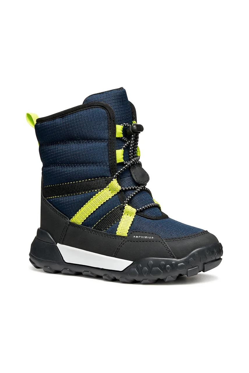 Levně Zimní boty Geox TREKKYUP tmavomodrá barva, J46MBC.08V50