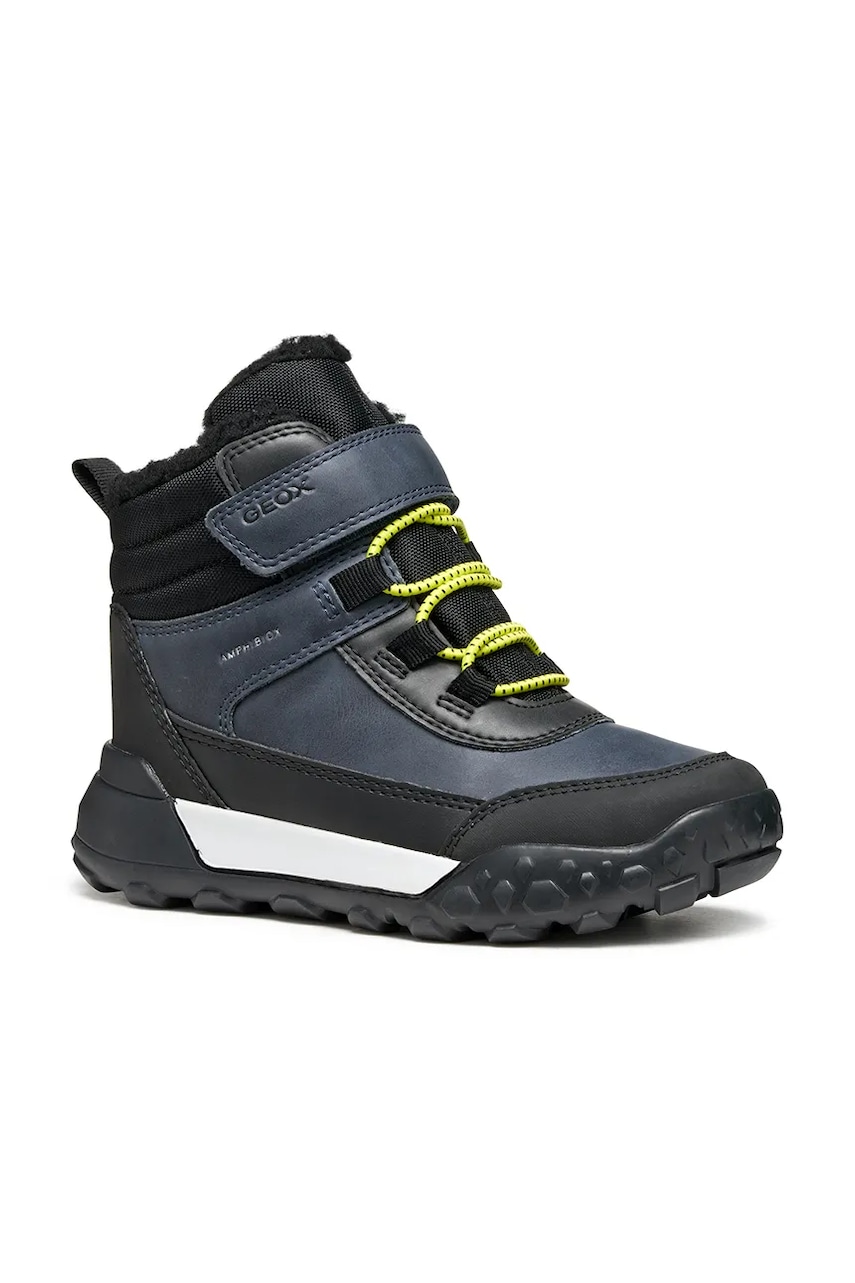 Levně Zimní boty Geox TREKKYUP tmavomodrá barva, J46MBE.0MEMS