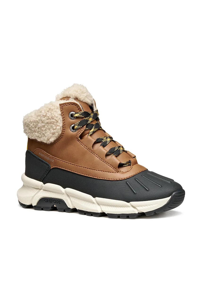 Geox încălțăminte de iarnă FLEXYPER culoarea maro, J56LCB.0ME50