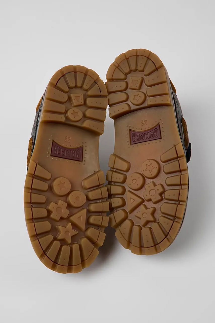 Dětské kožené mokasíny Camper