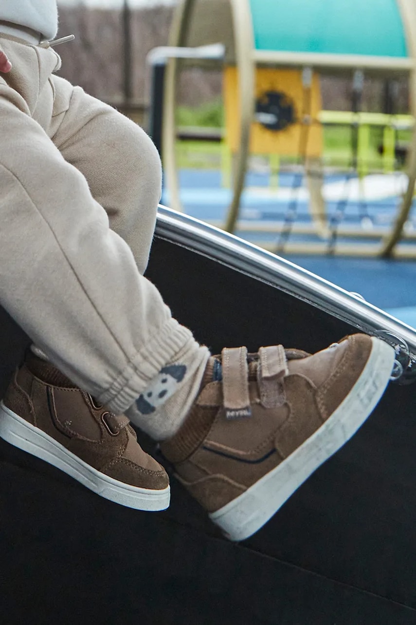 Dětské polobotky Mayoral hnědá barva, 42607