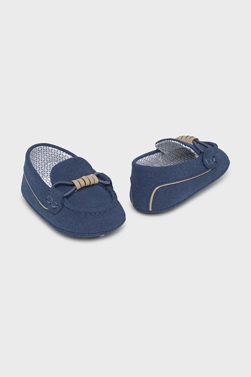 Mayoral Newborn pantofi pentru bebeluși culoarea bleumarin, 9947