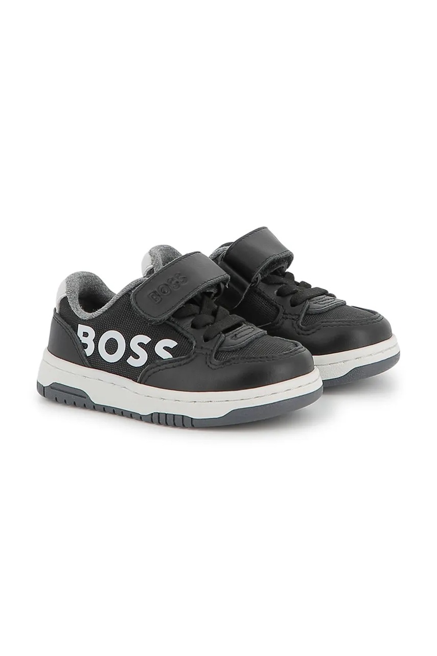 BOSS Adidasi pentru copii culoarea negru, J52574