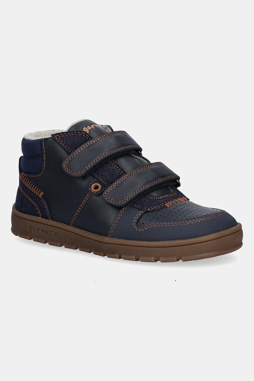 Garvalin pantofi copii culoarea bleumarin, 251502