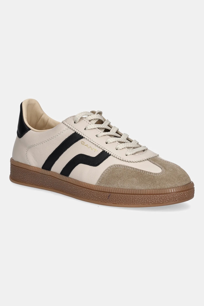 Gant sneakers din piele Cuzima culoarea bej, 31531040