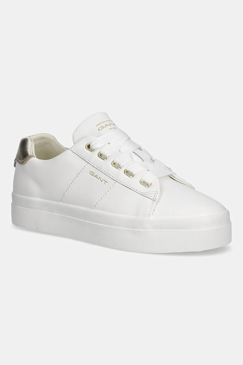 Gant sneakers din piele Avona culoarea alb, 31531989