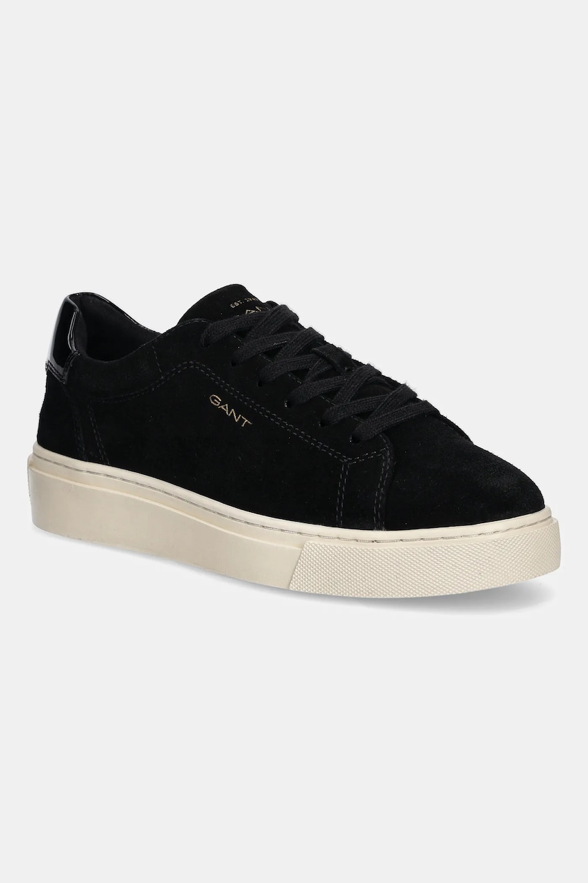 Gant sneakers din piele intoarsă Julice culoarea negru, 31533995