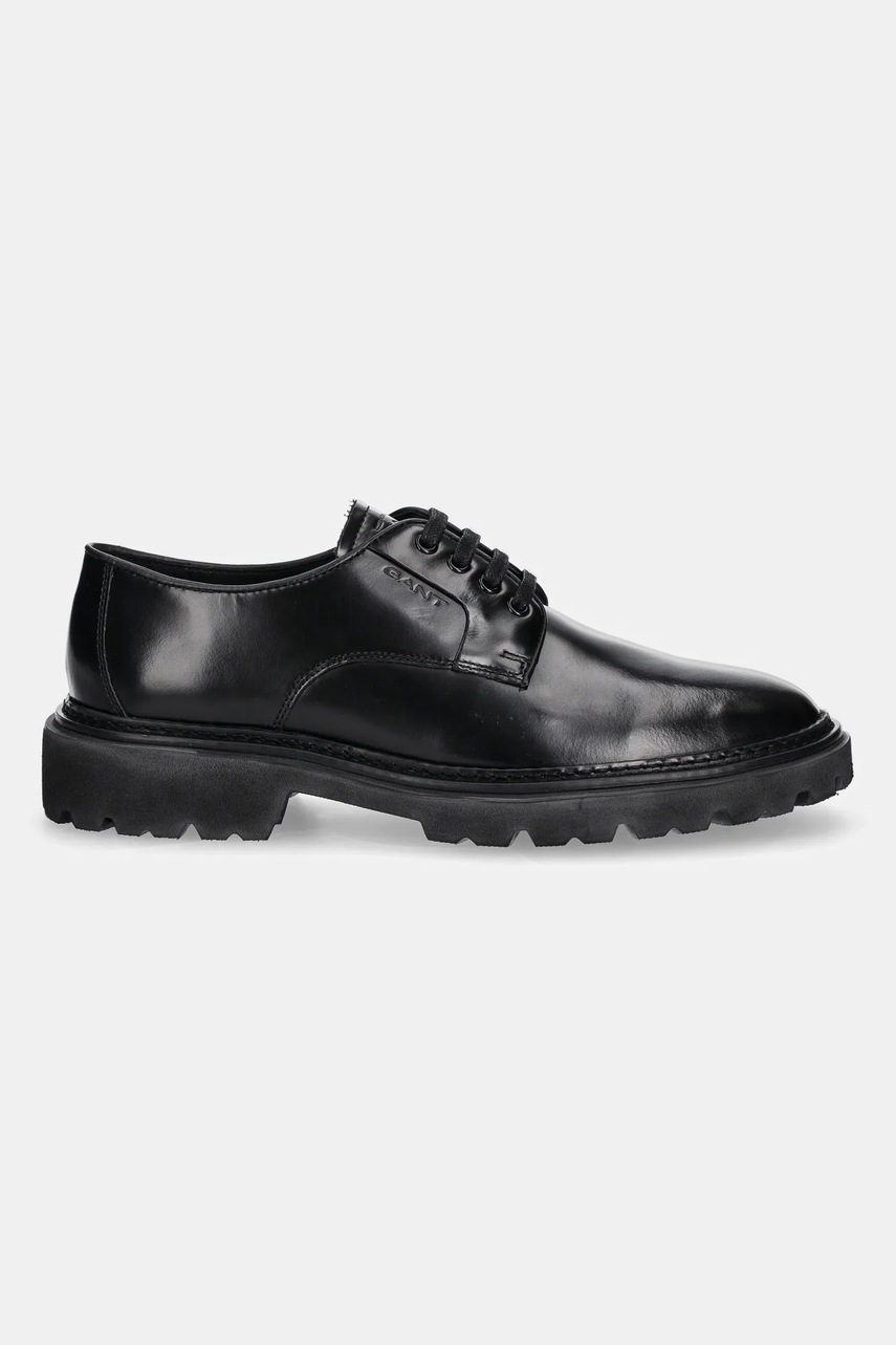 Кожаные туфли Gant Ivyhill цвет чёрный на платформе 31531063 Кожаные туфли Gant Ivyhill цвет чёрный на платформе 31531063