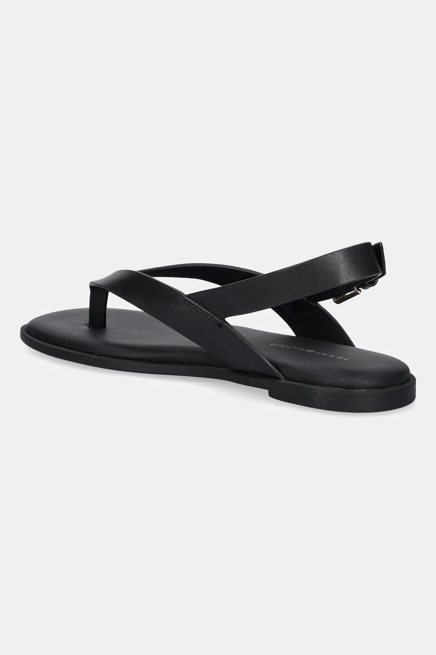 Δερμάτινα σανδάλια Tommy Hilfiger COLOR BLOCK THONG FLAT SANDAL φωτογραφία
