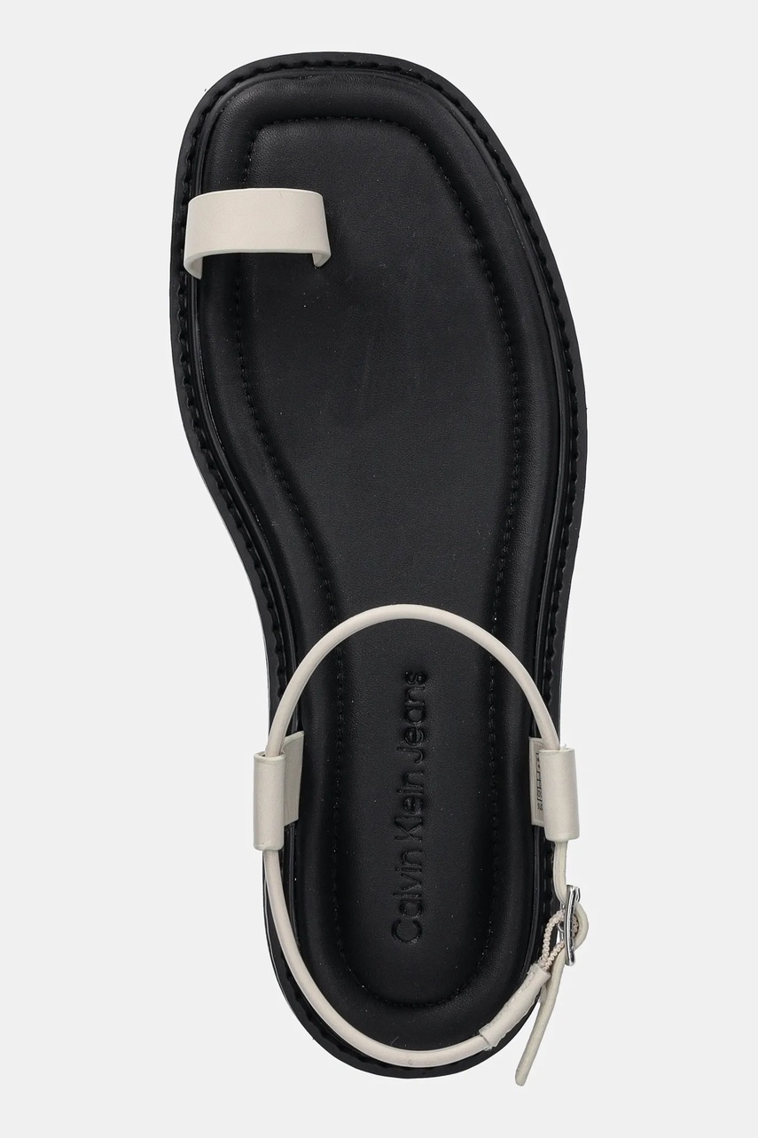 Σανδάλια Calvin Klein Jeans ROPE TOE POST SANDAL LTH MG φωτογραφία