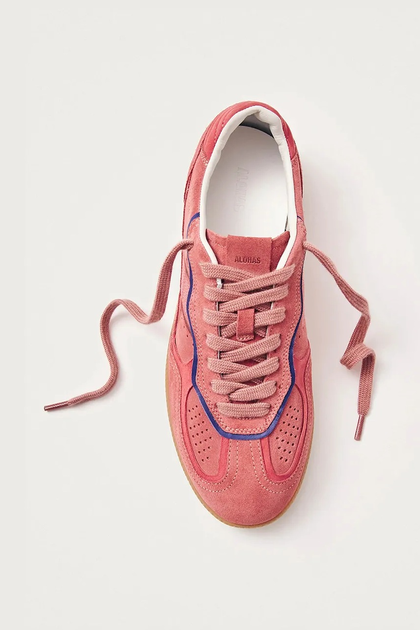 Σουέτ αθλητικά παπούτσια Alohas Tb.490 χρώμα: ροζ, S100471.09 φωτογραφία