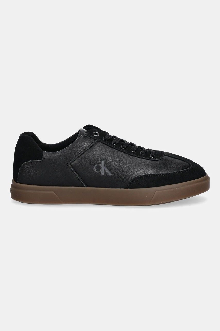 Кроссовки Calvin Klein LOW PRO CUPS LTH MIX MG цвет чёрный HW0HW02825