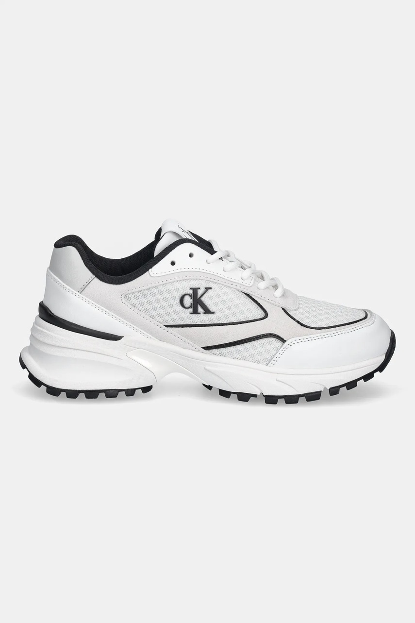 Кроссовки Calvin Klein HIKE RUNNER MESH MIX MET MG цвет белый YW0YW02009